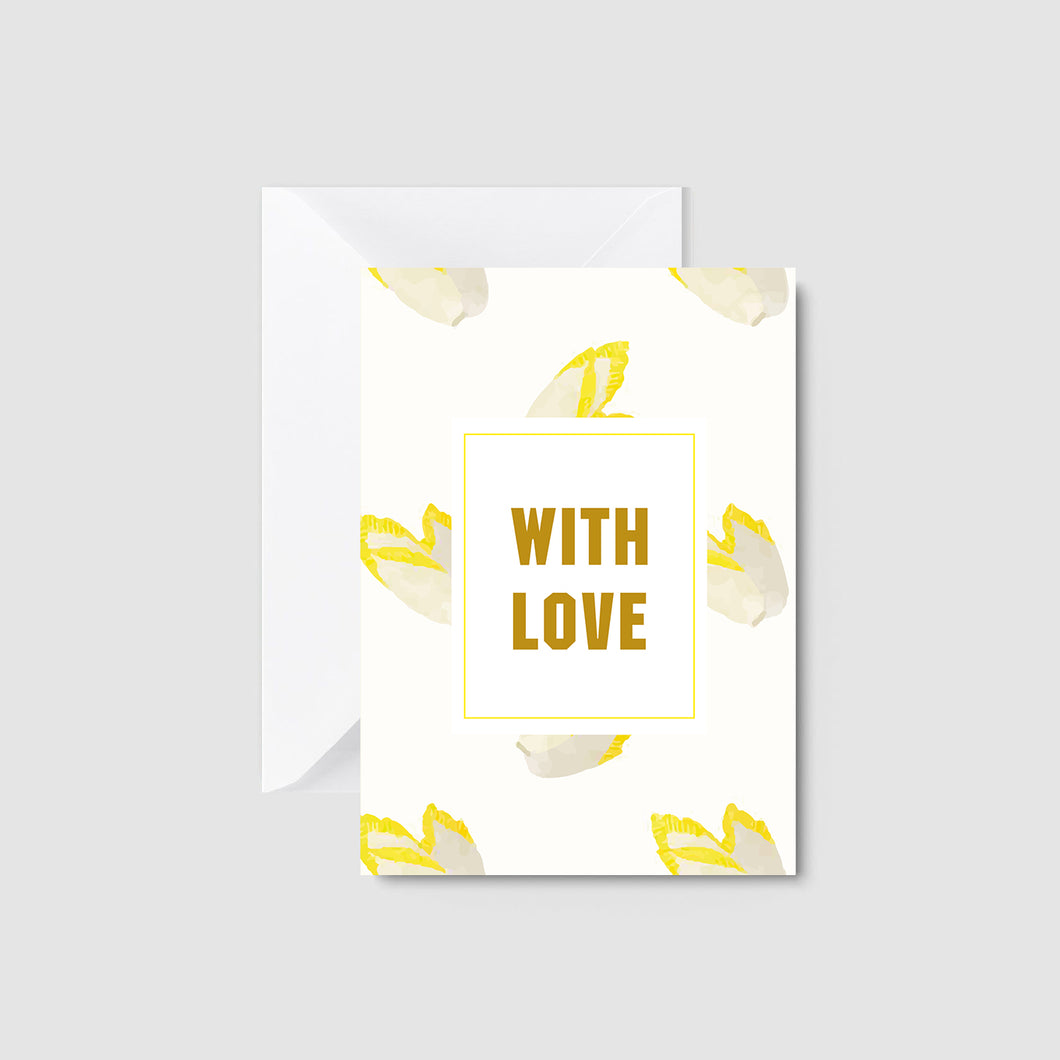 Wenskaart with love